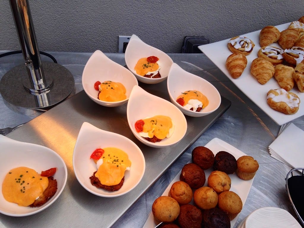 Yummy deserts at brunch at the Kelvin at the W San Diego for San Diego Style Bloggers Brunch