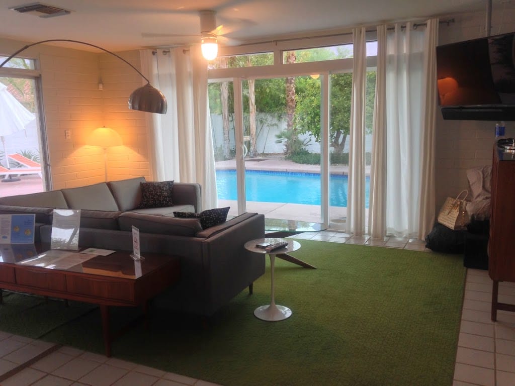 The living room