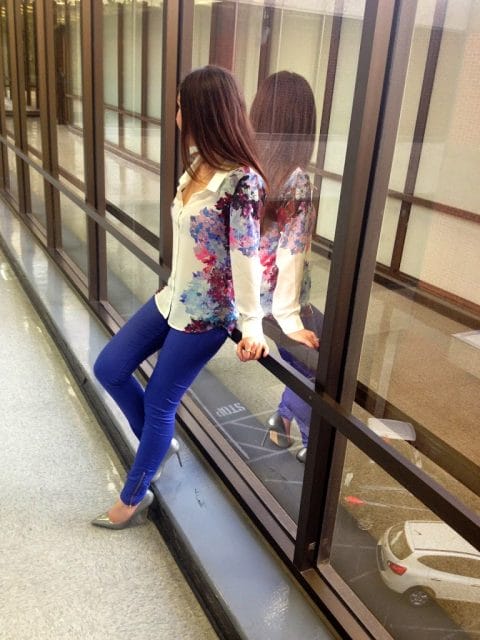 Cute summer/spring work outfit