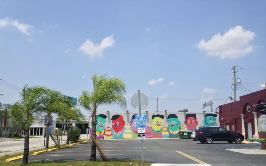 Kashnik's 50 cakes of Gay Mural in Wynwood Walls, Miami