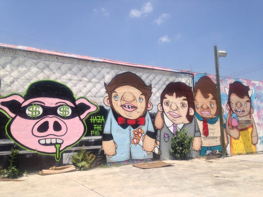 Wynwood Walls, Miami - Haza The Pig