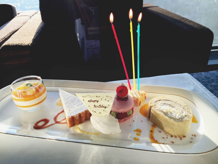 Birthday cakes at Park Hyatt Tokyo