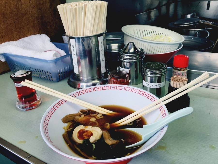 Ramen in Tokyo Fish market, Tokyo