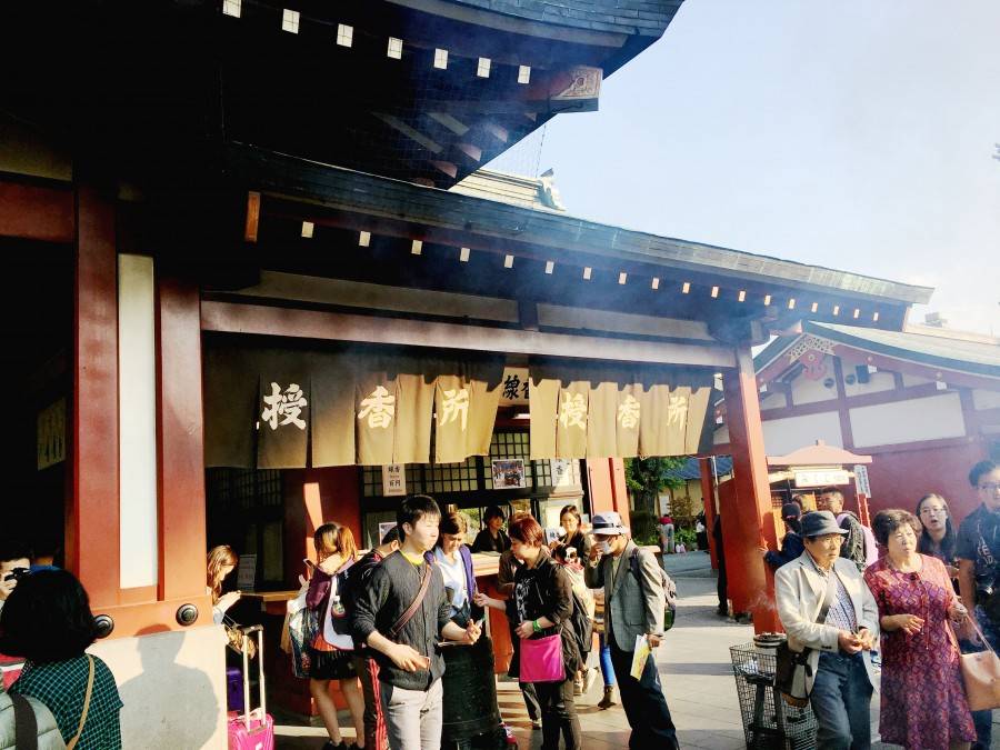 Asakusa buddhist temple Tokyo