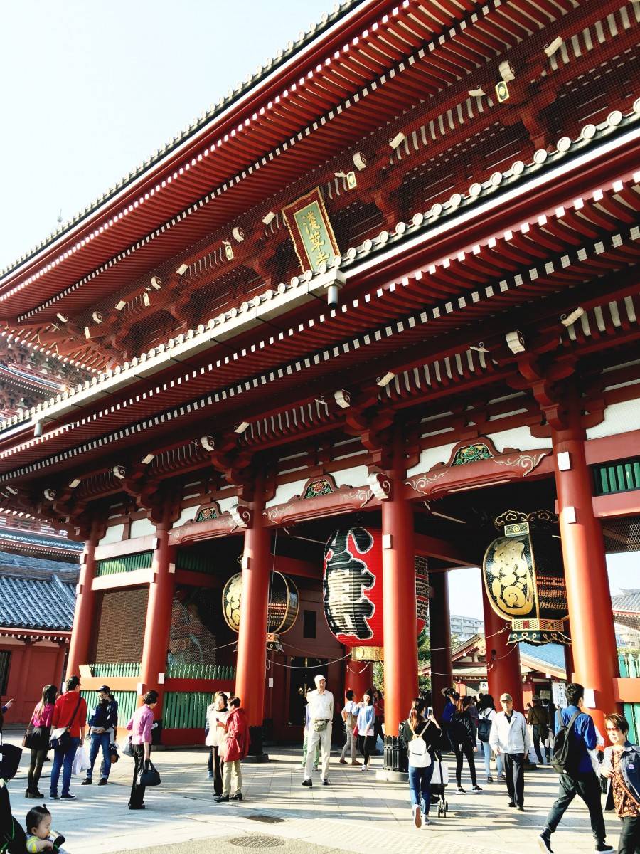 Sensoji Temple Asakusa entrance