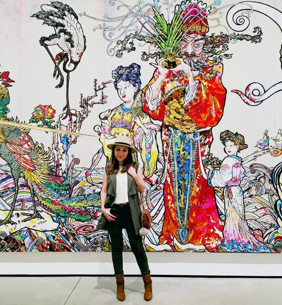 Takashi Murakami In the Land of the Dead, Stepping on the Tail of a Rainbow 5 must see artwork at the Broad Museum