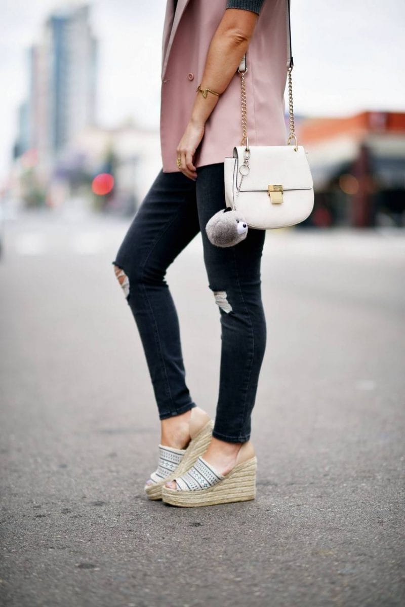 Blush Pink Blazer Style with Nihan