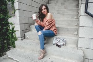 Style Blogger Style with Nihan wearing an open back sweater