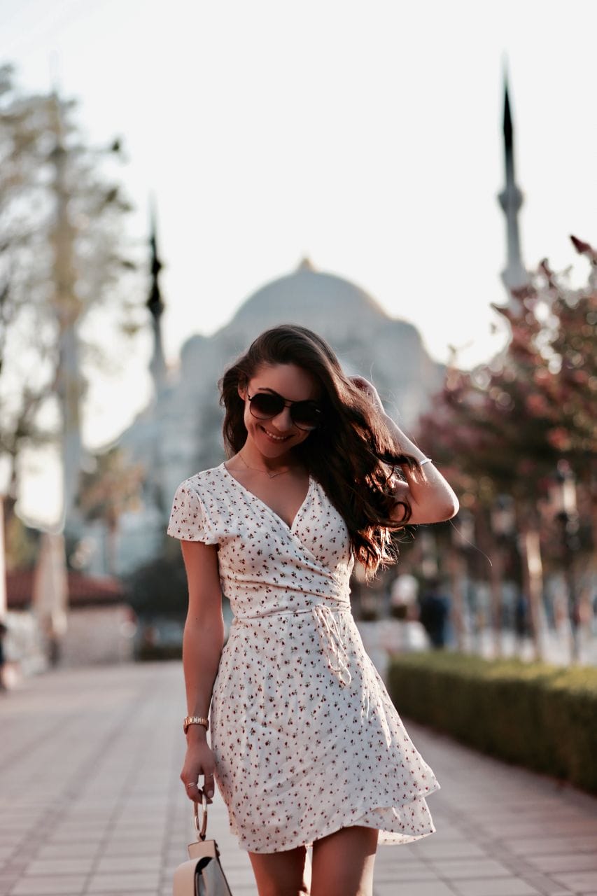 knee length dresses for ladies Bonnie Dress – Brandy Melville Europe