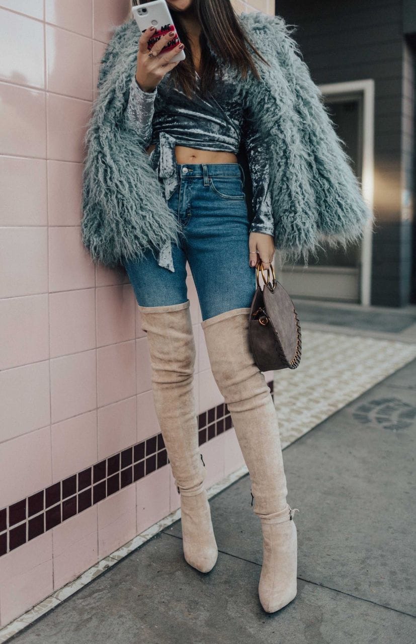 How to style over the knee boots to flatter your body type
