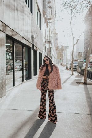 Style with Nihan wearing Amuse Society Simone Jumpsuit