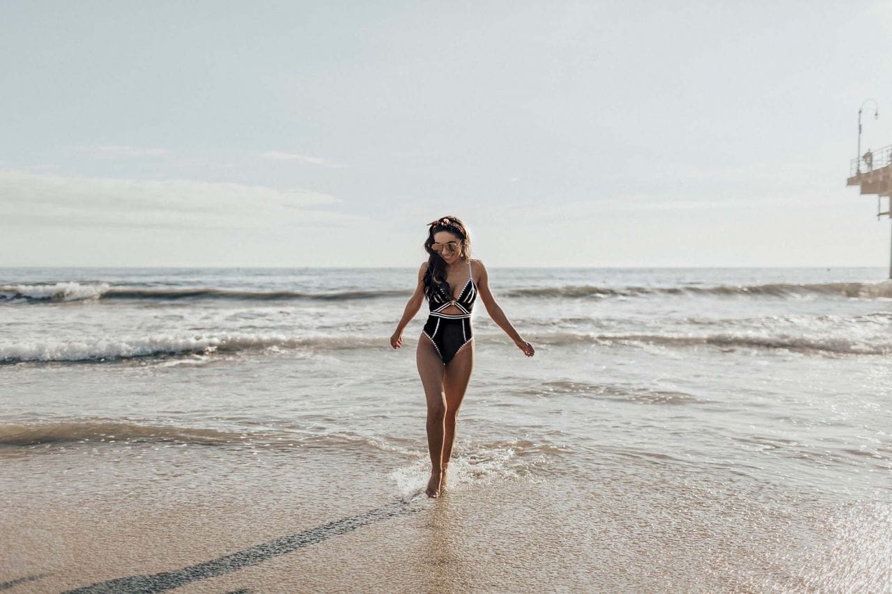 River island one piece swimsuit cheap