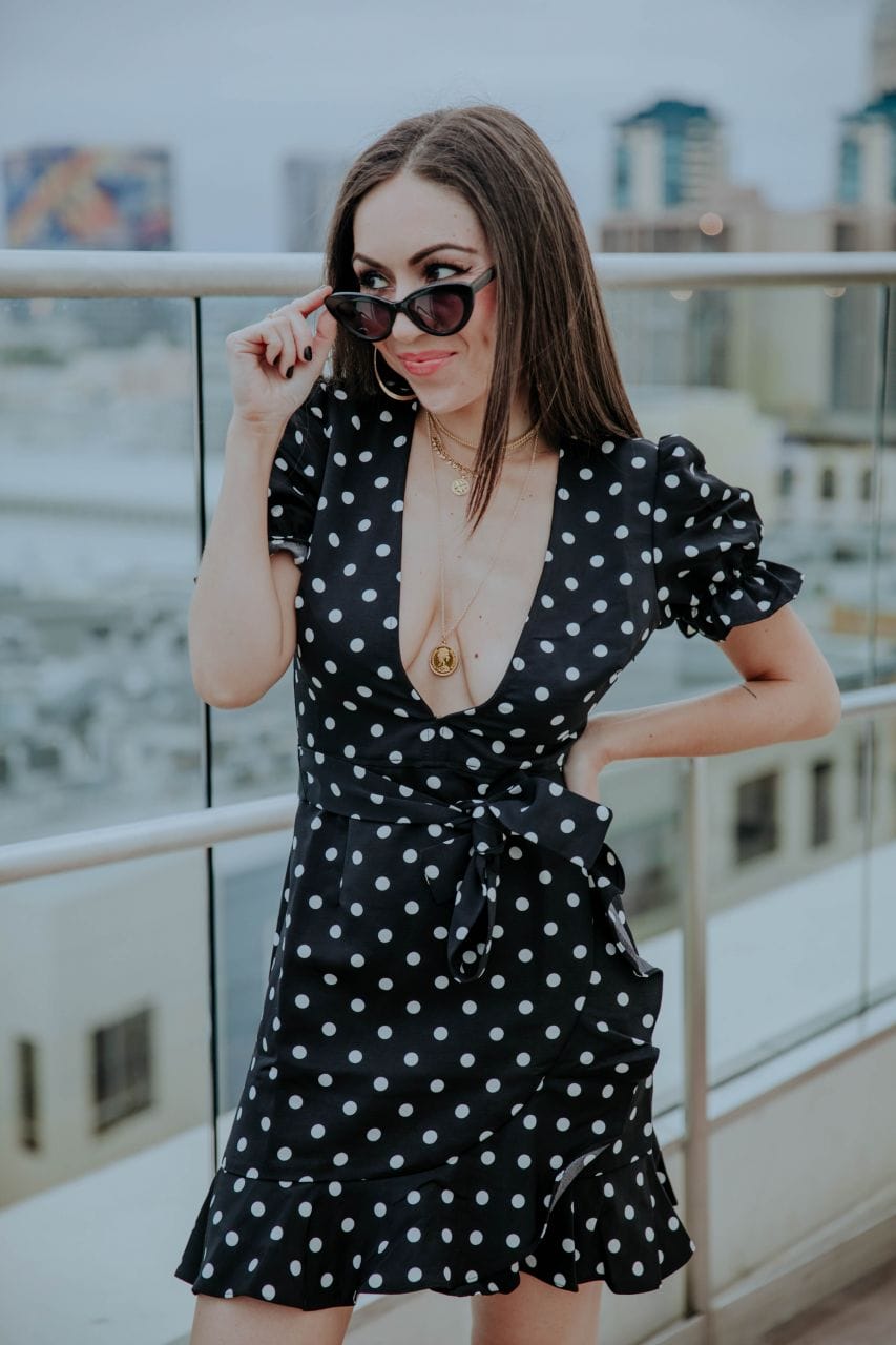 Lioness polka deals dot dress