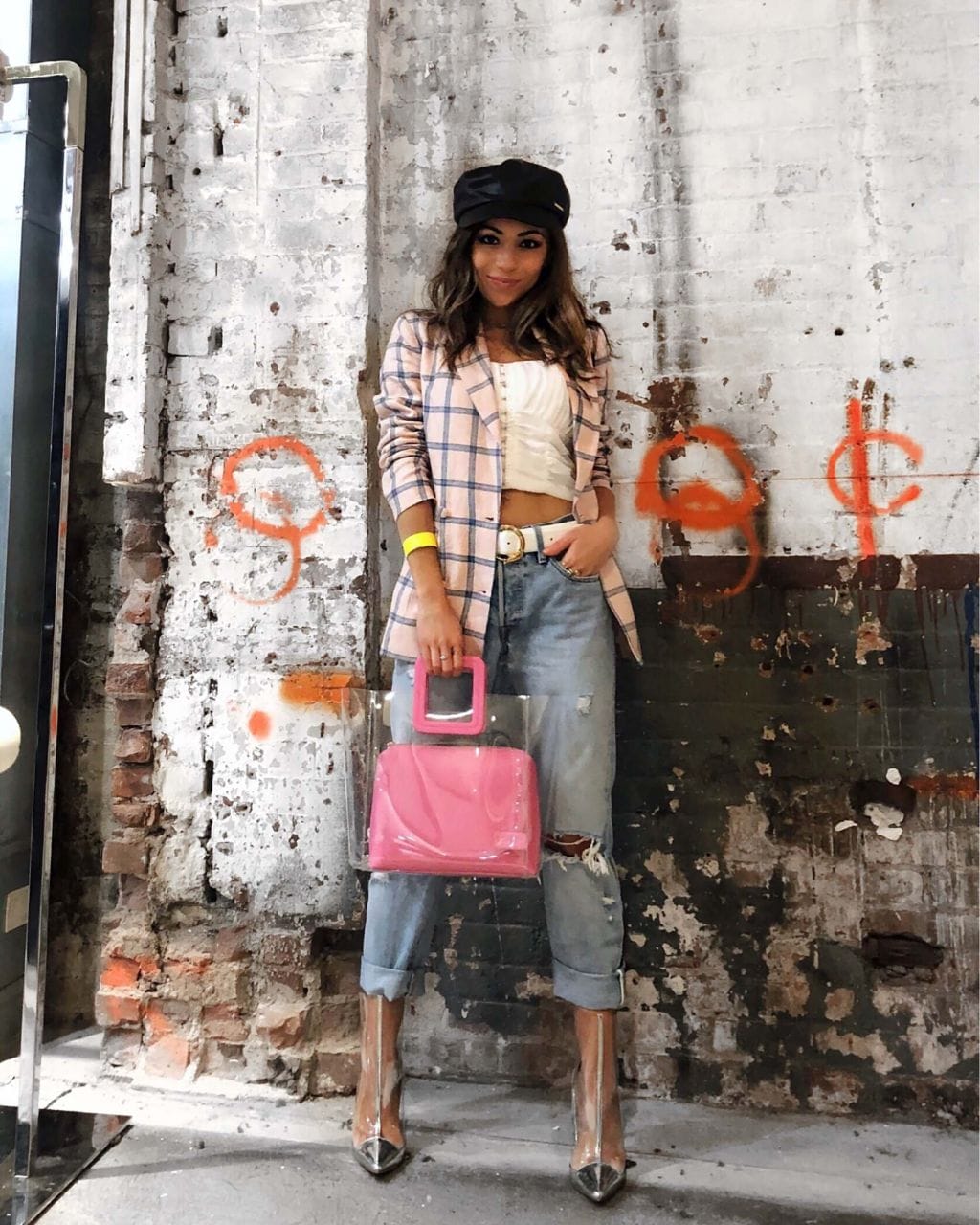 Revolve_Blazer_Levis_Jeans_raye_boots_Staud_Bag_River_Island_Fishermans_Hat_New_York_Fashion_Week