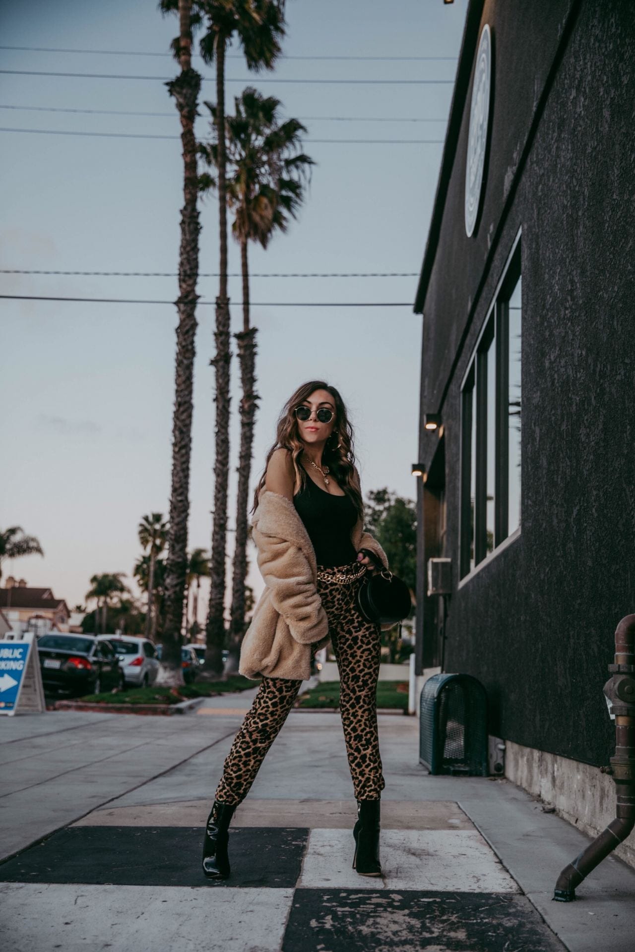 Snake print trousers outfit clearance