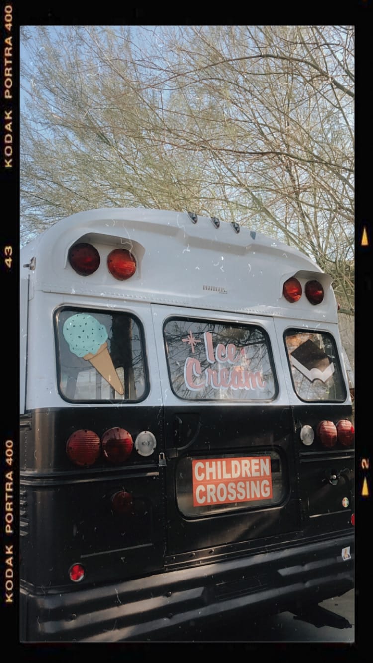Ace Hotel Palm Springs Ice Cream Bus