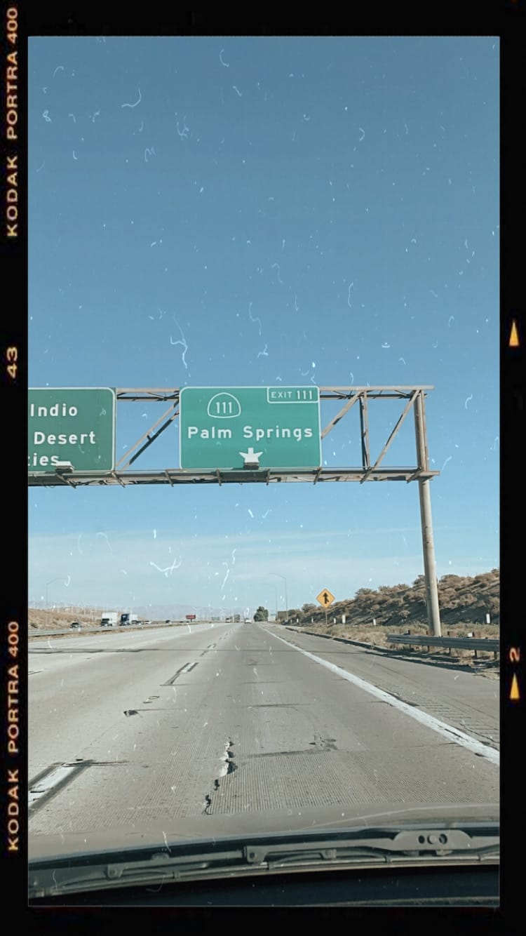 Los Angeles to Palm Springs road trip