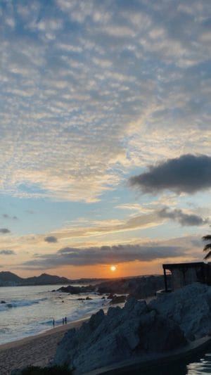 Los Cabos stunning sunset